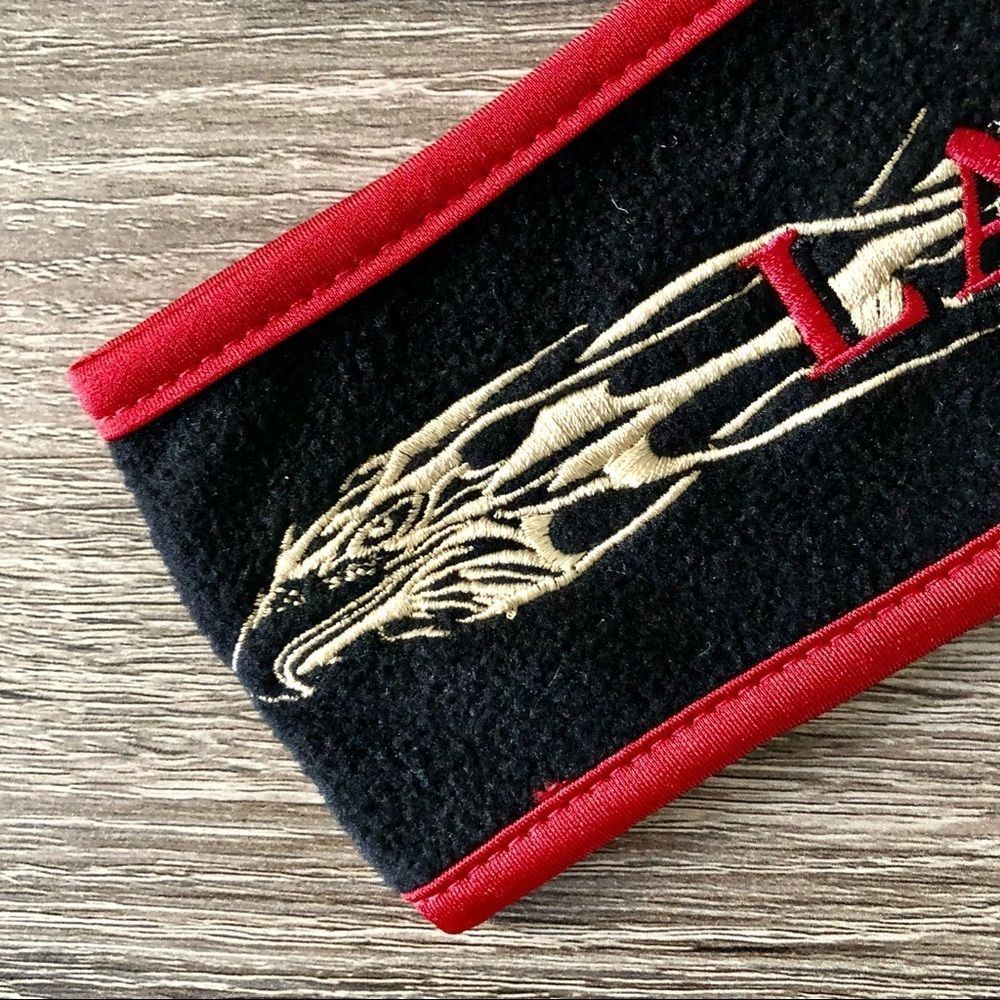 NEW Yuengling Lager Headband/Ear band (Black/Red/Gold) - Picture 2 of 6